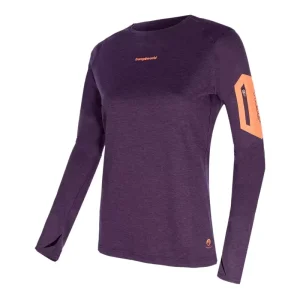 CAMISETA TRANGOWORLD TRX2 WM PRO LONG MORADO