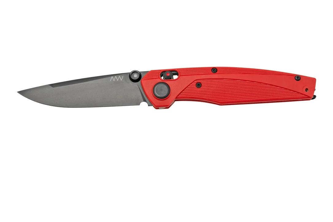 ANV Knives A100, Elmax, Red FRN, Alock, A100-003 navaja