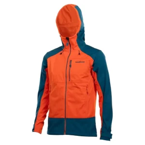 Trangoworld CHAQUETA TRX2 SOFT PRO DR NARANJA INTENSO/AZUL