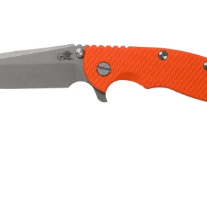 Rick Hinderer XM-18 3.5 Spanto 20CV, Working Finish, Orange G10 navaja»