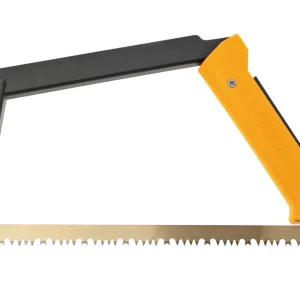 Agawa Canyon Boreal15 Kit sierra plegable multiusos, funda de Cordura y hoja de sierra de recambio, amarillo