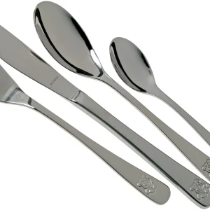 Amefa Teddy 4310 juego de cubiertos para niños, 4-piezas