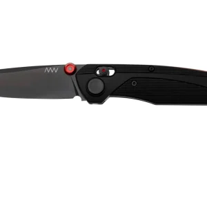ANV Knives A100, Elmax, DLC, Alock, GRN Black ANVA100-016, navaja