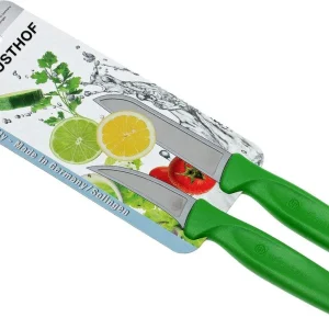 Wüsthof juego de cuchillos para pelar 9313G, verde