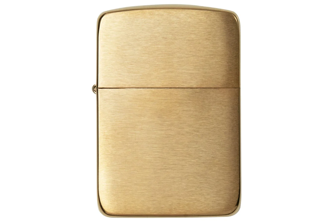 Zippo 1941 Replica Brass Brush 60001170 dorado, encendedor - Imagen 2