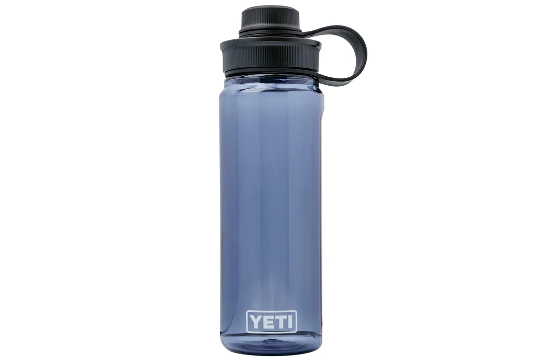Yeti Yonder Water Bottle 25oz Tether Cap, Navy Blue, botella con tapón de rosca, 750 ml