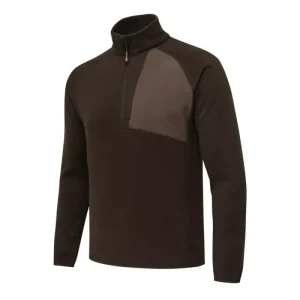 Beretta Forro polar con media cremallera Abisko Brown Bark