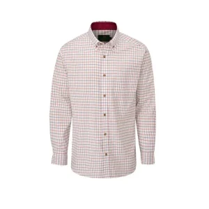 Camisa Oxford Blue Ghent Check Navy/Red