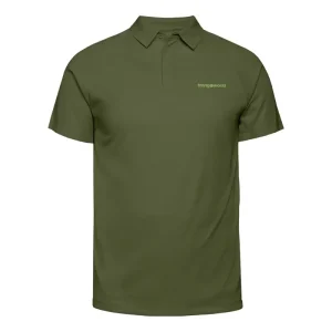 Trangoworld POLO BONETE VERDE OSCURO