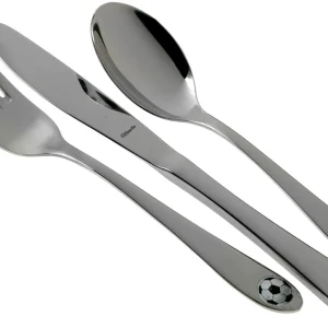 Amefa Footie 8422 juego de cubiertos para niños, 3-piezas