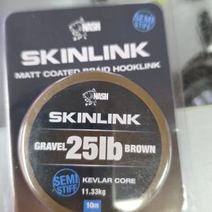 Nash Skinlink Gravel 25lb Brown Semi Stiff