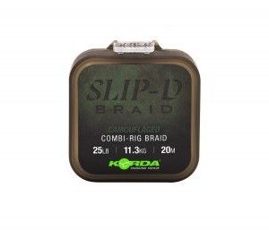 Korda Slip-D Bajo Trenzado 25lb 20m