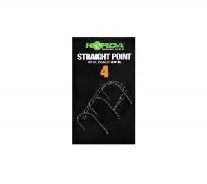 Korda Anzuelos Straight Point Barbed Talla 4