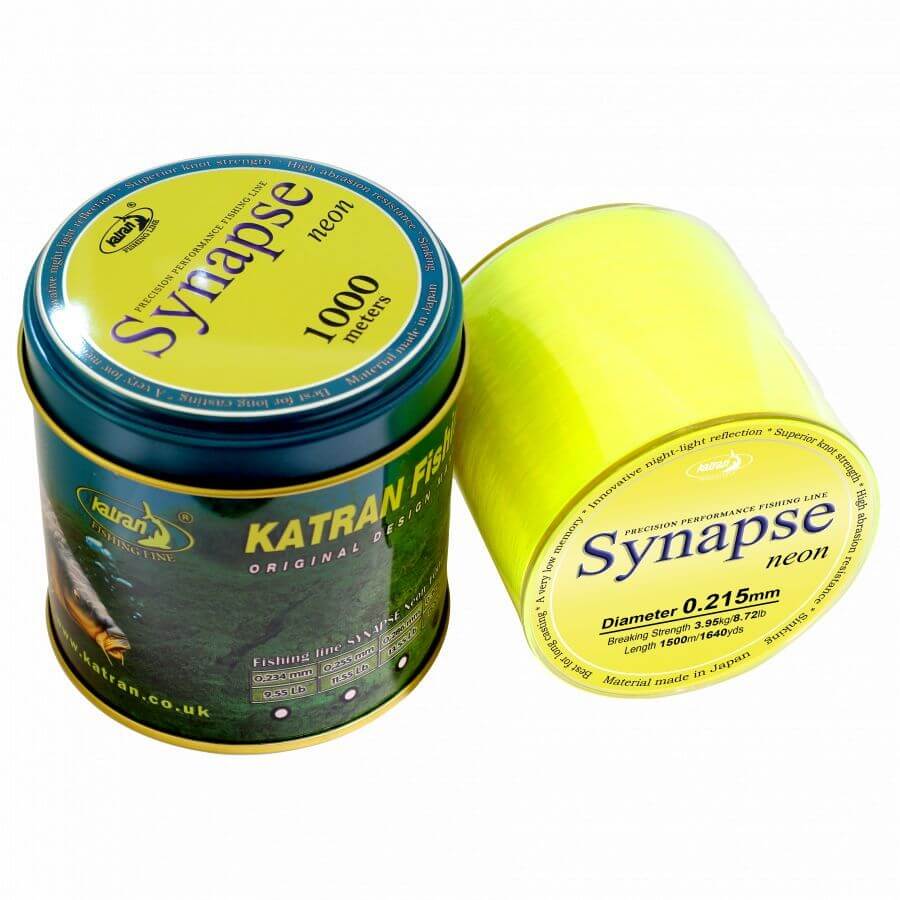 Katran Fishing Line Synapse Neon 0.255mm 1000m - Imagen 2