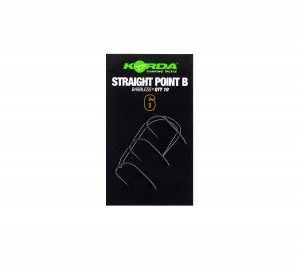Korda Anzuelos Straight Point Barbed Talla 6