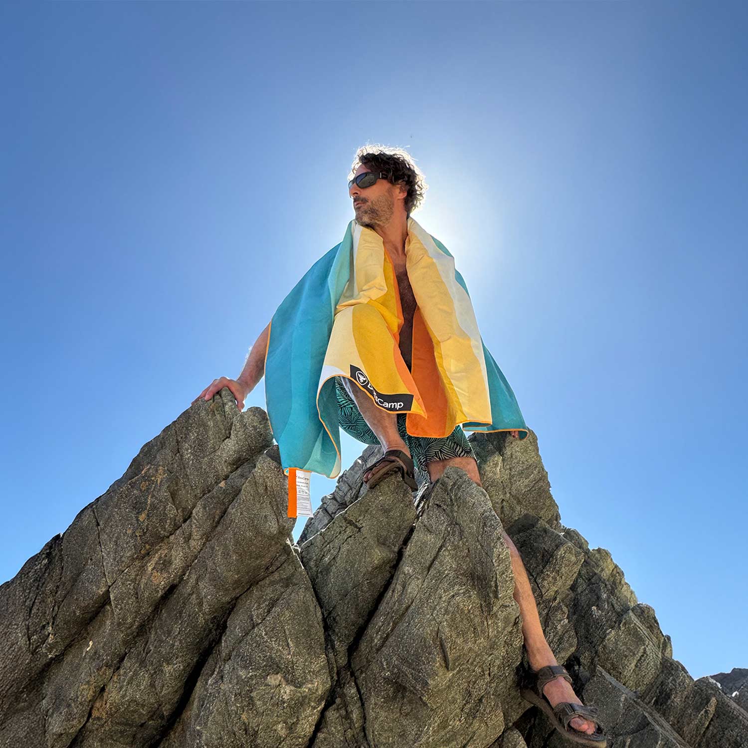 Toalla Playa Microfibra Grande XL Austral Bosscamp (90 x 200) - Imagen 6