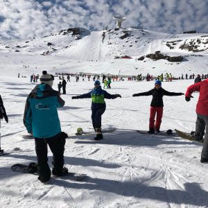 Clase Particular Snowboard 3 personas