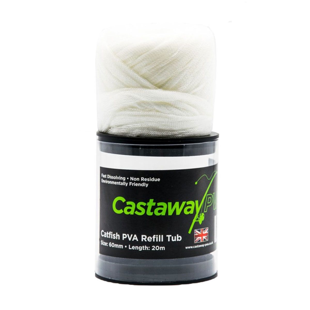Castaway PVA Catfish Tube 60mm 7metros - Imagen 9