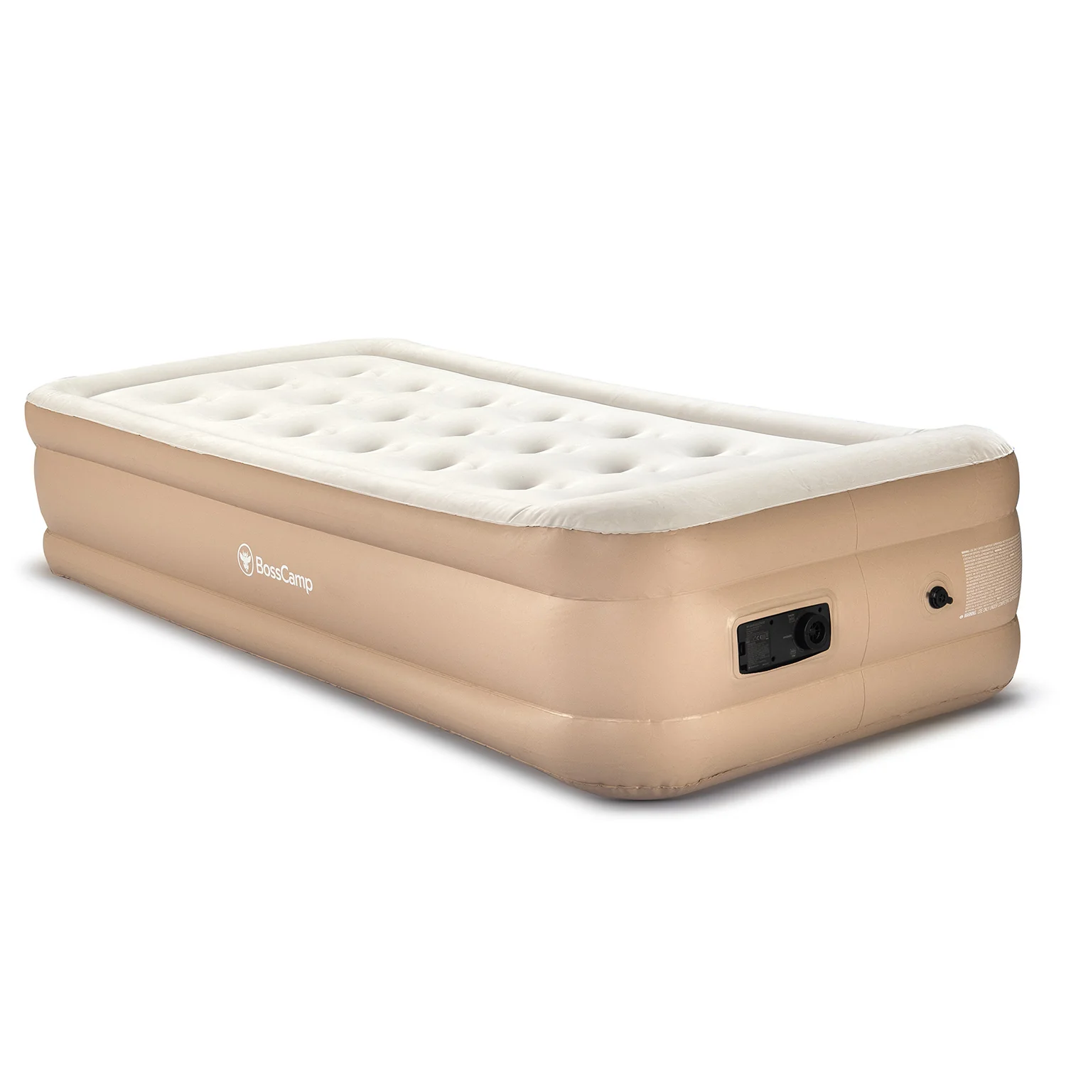 Colchón Cama Inflable Eléctrico Twin individual BossCamp - Imagen 2