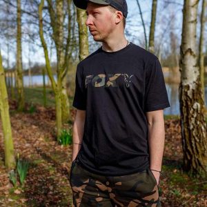 Fox Camiseta Black Camo Logo-L