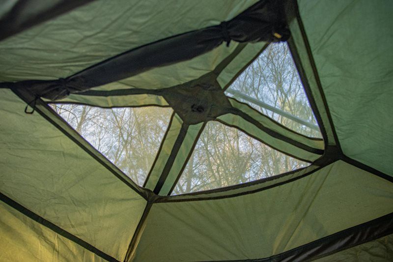 Solar Tackle Sp Quick-up Shelter Green Mkll With Heavy duty Groundsheet - Imagen 5