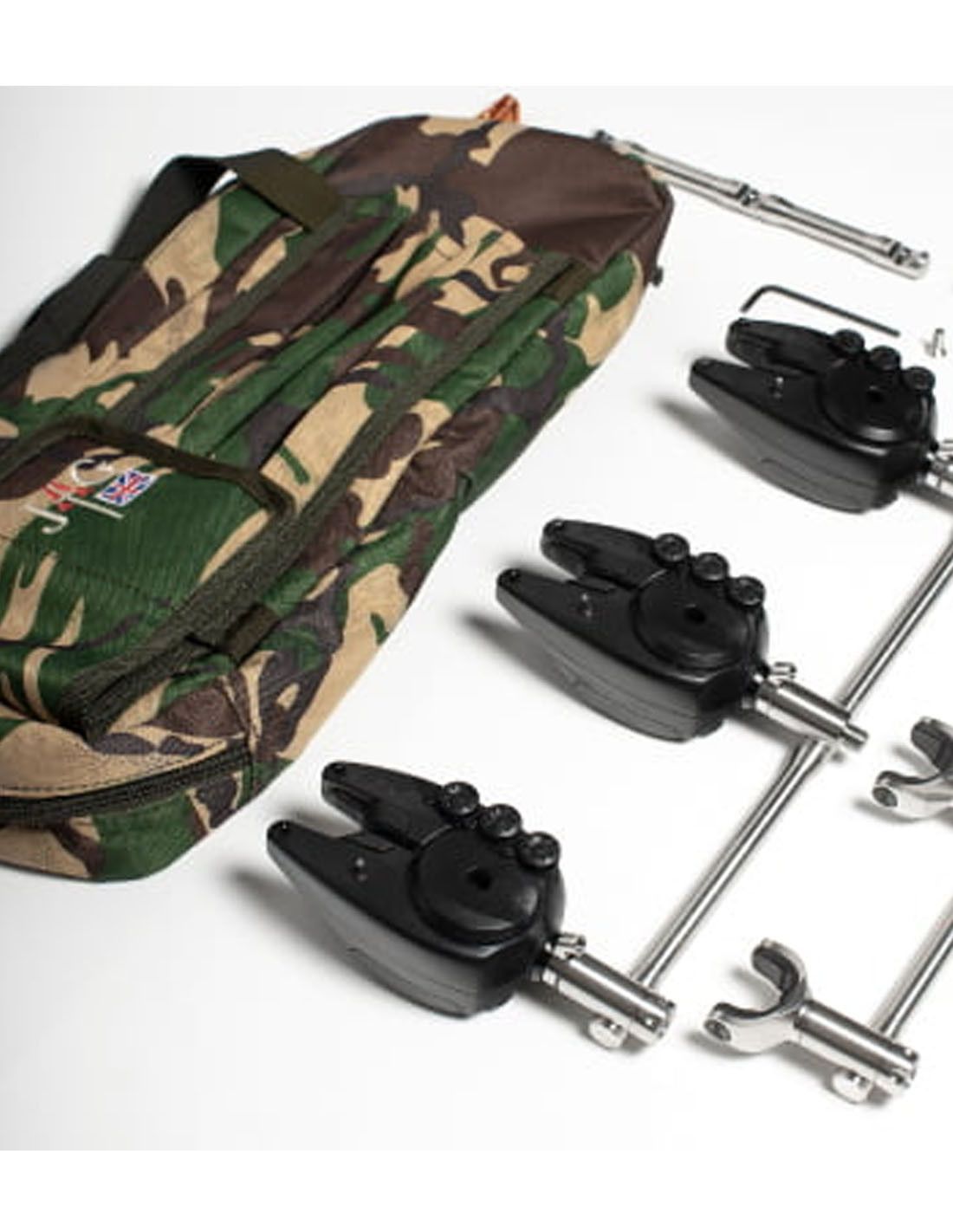 JAG Bolsa Picas y Buzzbar 3 cañas Light Camo - Imagen 3