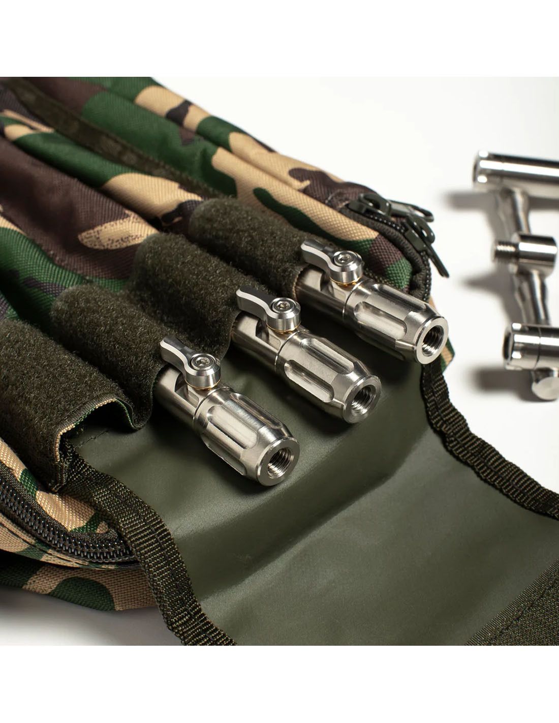 JAG Bolsa Picas y Buzzbar 3 cañas Light Camo - Imagen 4