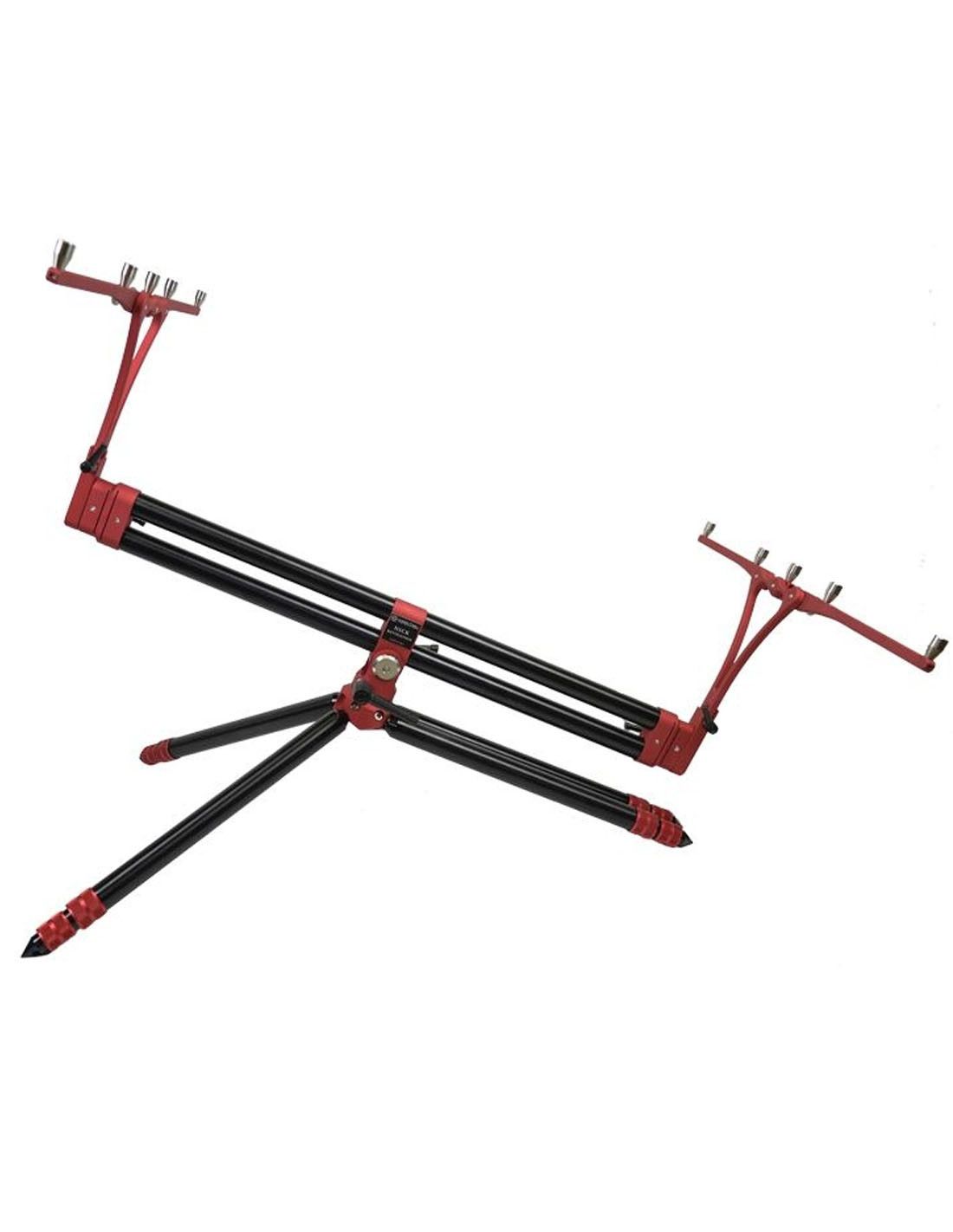 Meccanica Vadese Nick Revolution Negro/Rojo 4 Cañas - Imagen 2