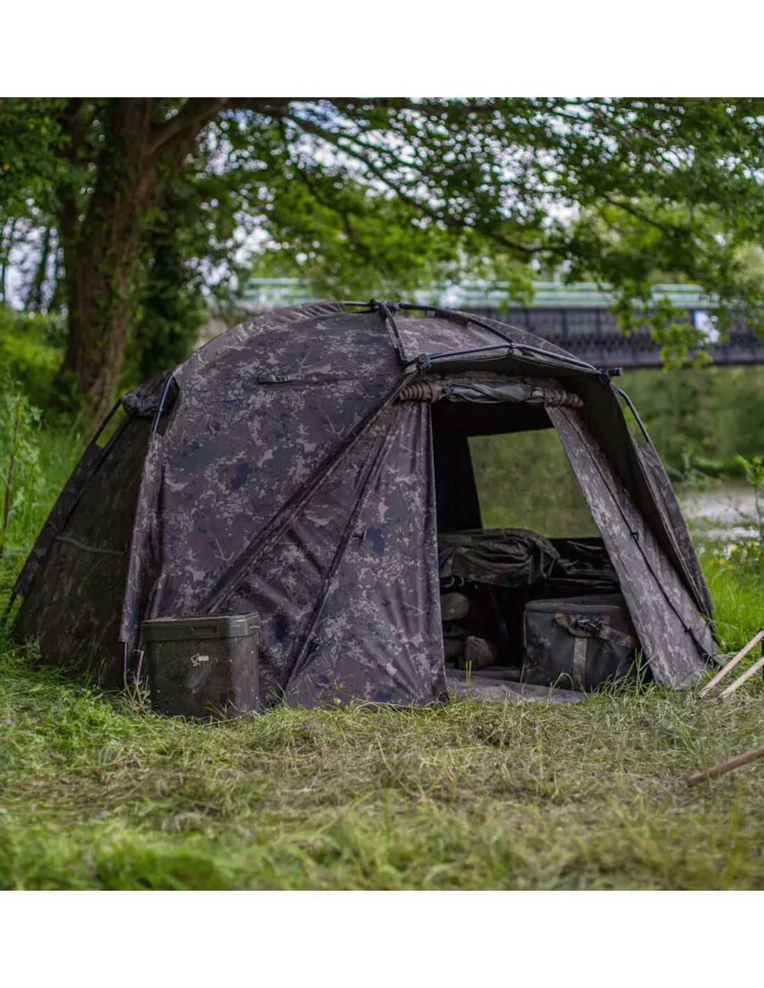 Nash Refugio Bivvy Titan Hide Camo Pro Full System ( Todo Incluido) - Imagen 5