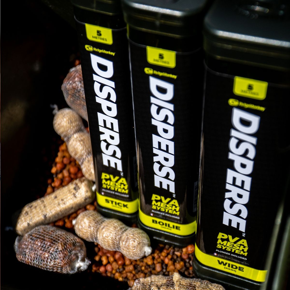 RidgeMonkey Recambio Malla PVA Boilie Disperse 25mm 5m - Imagen 8