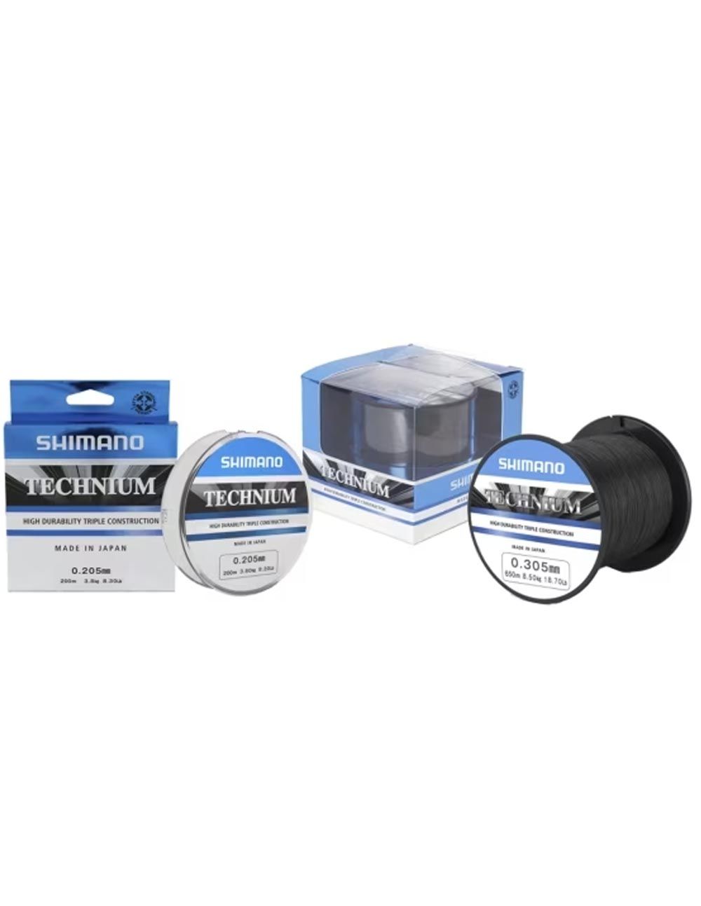Shimano Mainline Linea Technium 1530m 0.255mm 6.1kg grey - Imagen 3