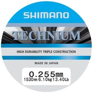 Shimano Mainline Linea Technium 1530m 0.255mm 6.1kg grey