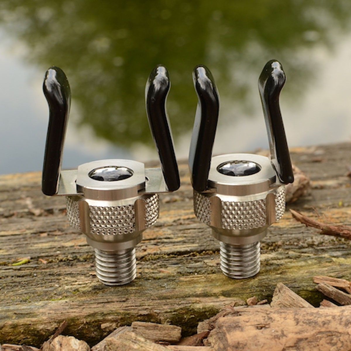 Solar Tackle Soporte Para Cañas P1 Centre-Loc Black Standar - Imagen 3