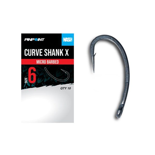 Nash Curve Shank X Size 2 Micro Barbed - Imagen 2