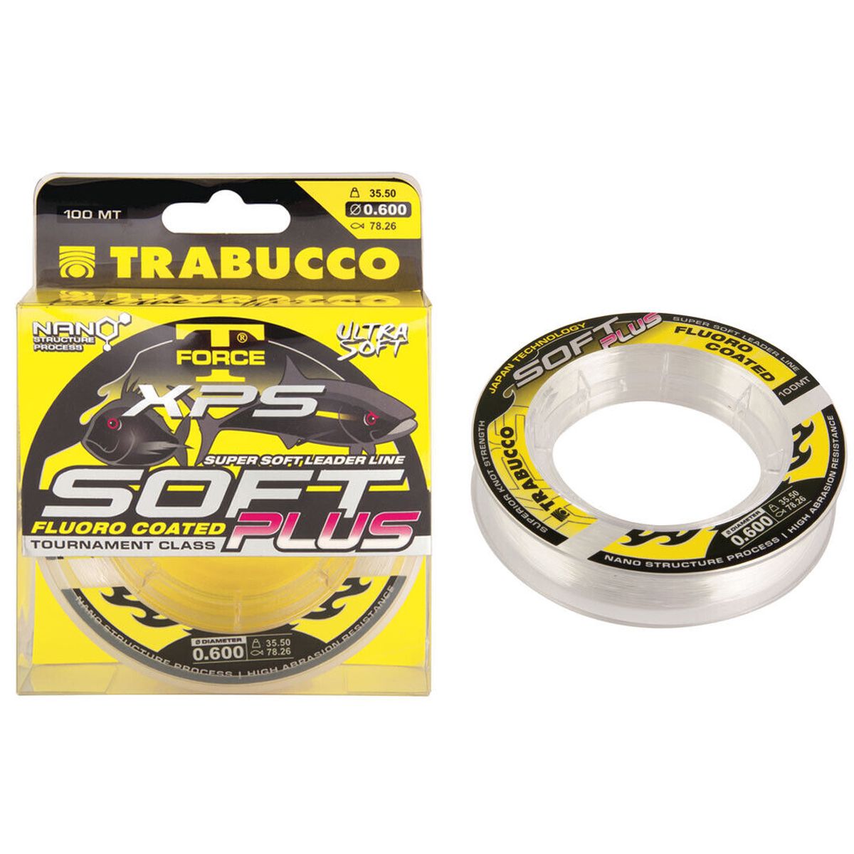 Trabucco XPS Soft Plus Leader Monofilamento 0.45mm