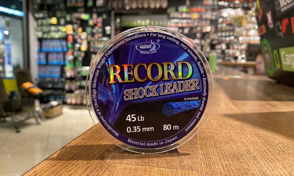 Katran Fishing Line Shock Leaders Braided Record 45lb 0,35 80m - Imagen 2