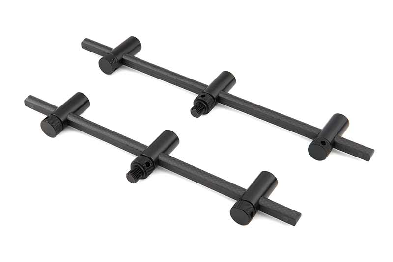 Fox Black Label Carbon Adjustable 3 Rod Buzz bars (220mm – 250mm) - Imagen 3