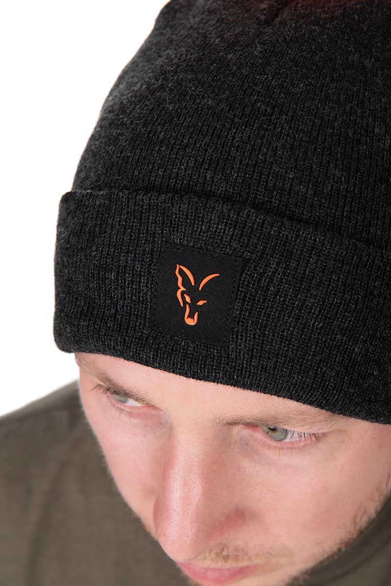 Fox Gorro Bobble Negro-Naranja - Imagen 4