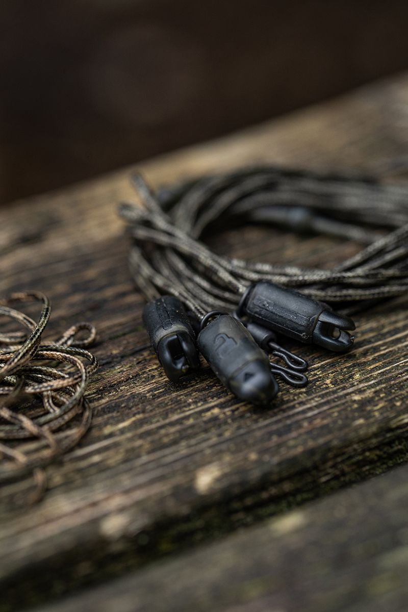 Fox Edges Naturals Heli-Clip Rigs 40lb Submerge 3 piezas - Imagen 3