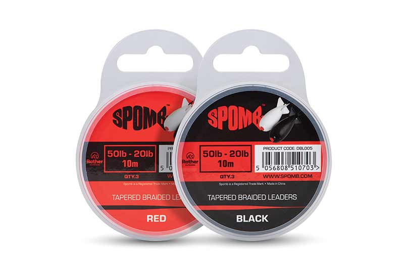 Fox Spomb Tapered Braided Leader – Rojo - Imagen 7