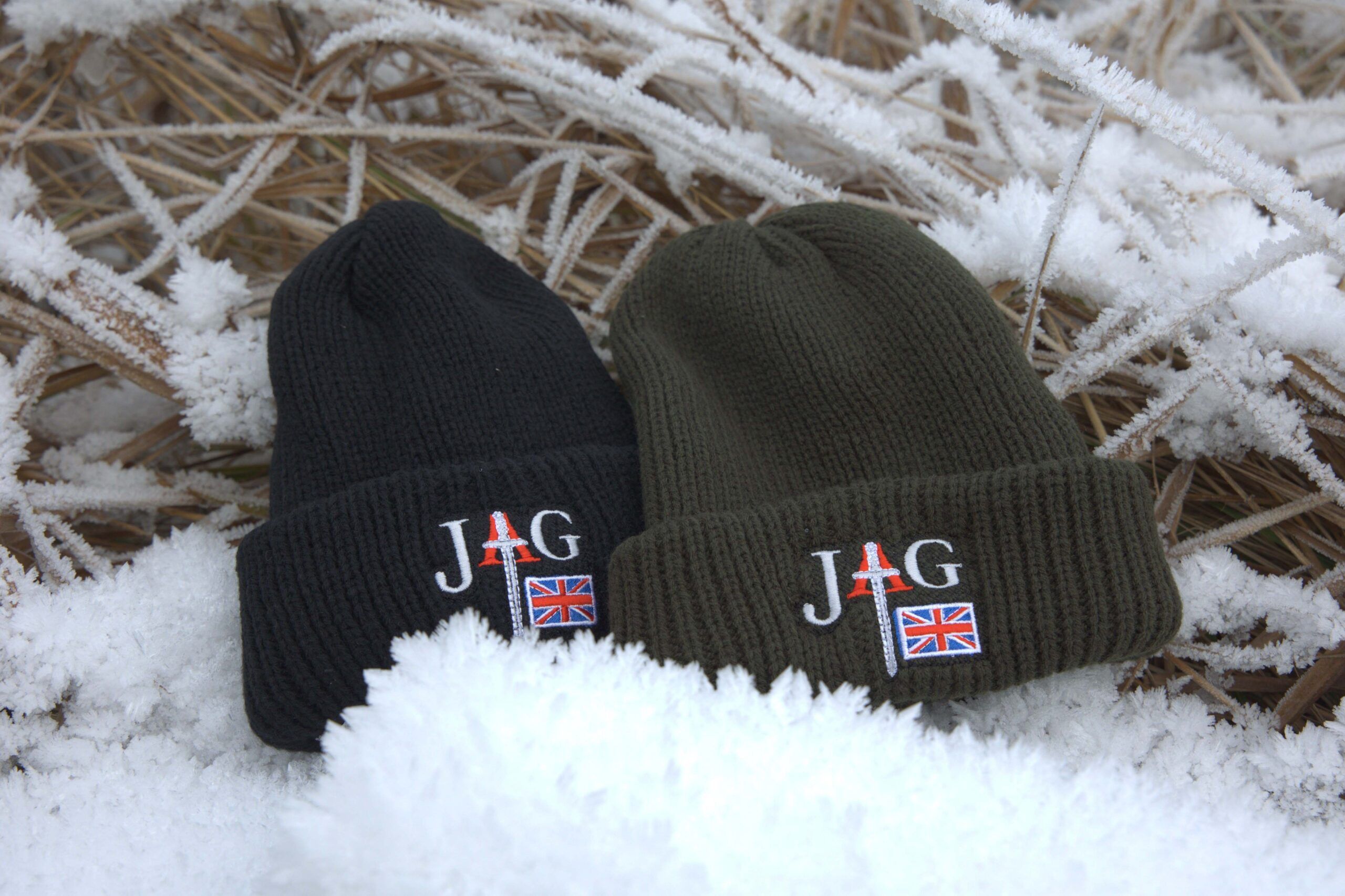 JAG Chunky Knit Beanie Green