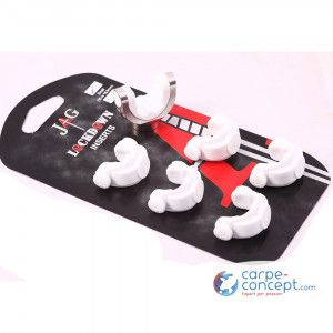 JAG Agarre para Caña Blanco-L (pack 6)