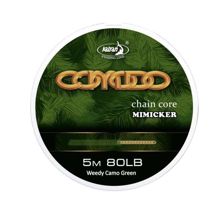 KatranComodo Chain-Core Mimicker 80lb Weedy Camo 5m - Imagen 4