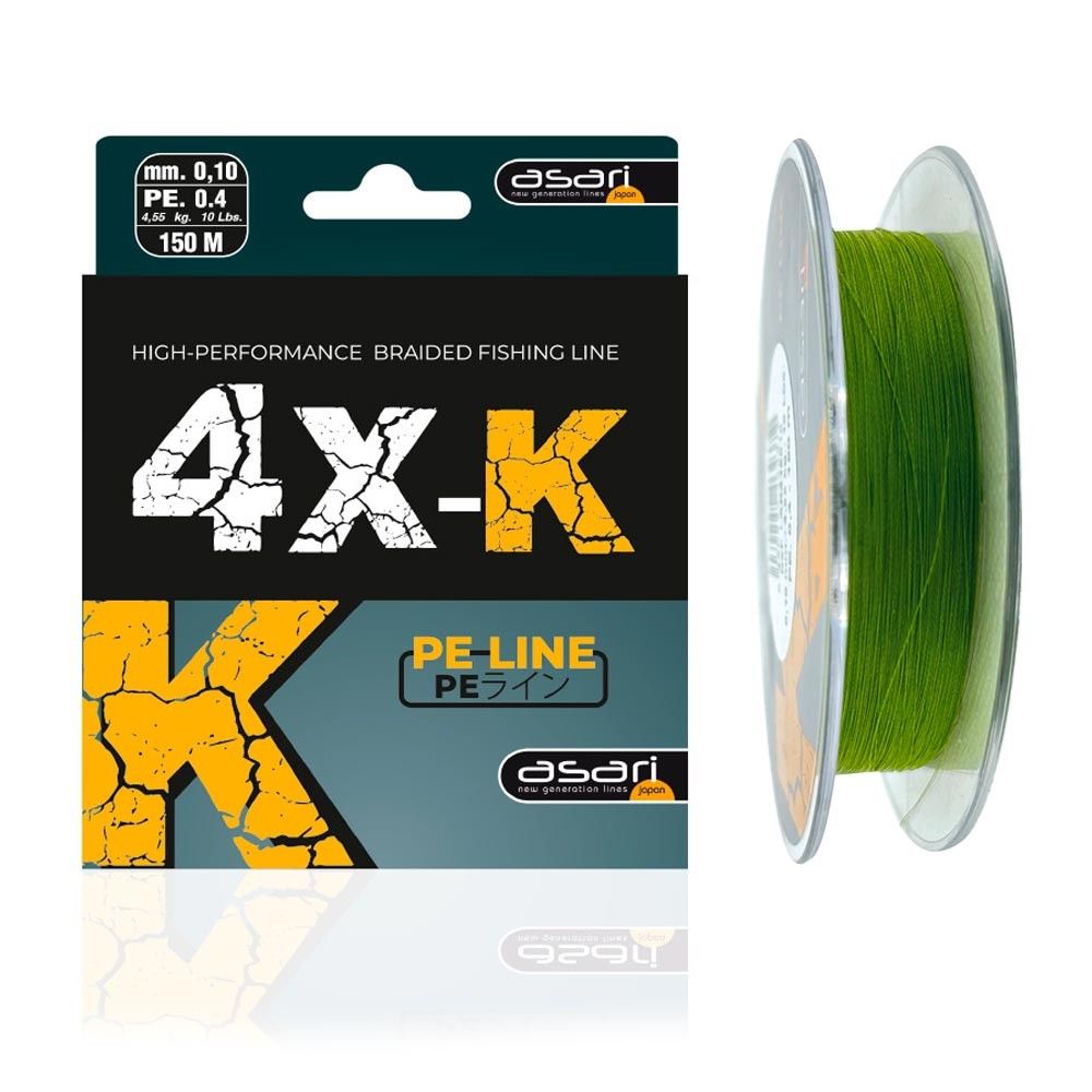 Asari Línea 4X-K 300m PE 0.25mm