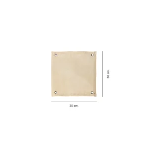 Tela Ignífuga para Braseros Resistente a Altas Temperaturas 30 x 30 cm – Protector de Superficies