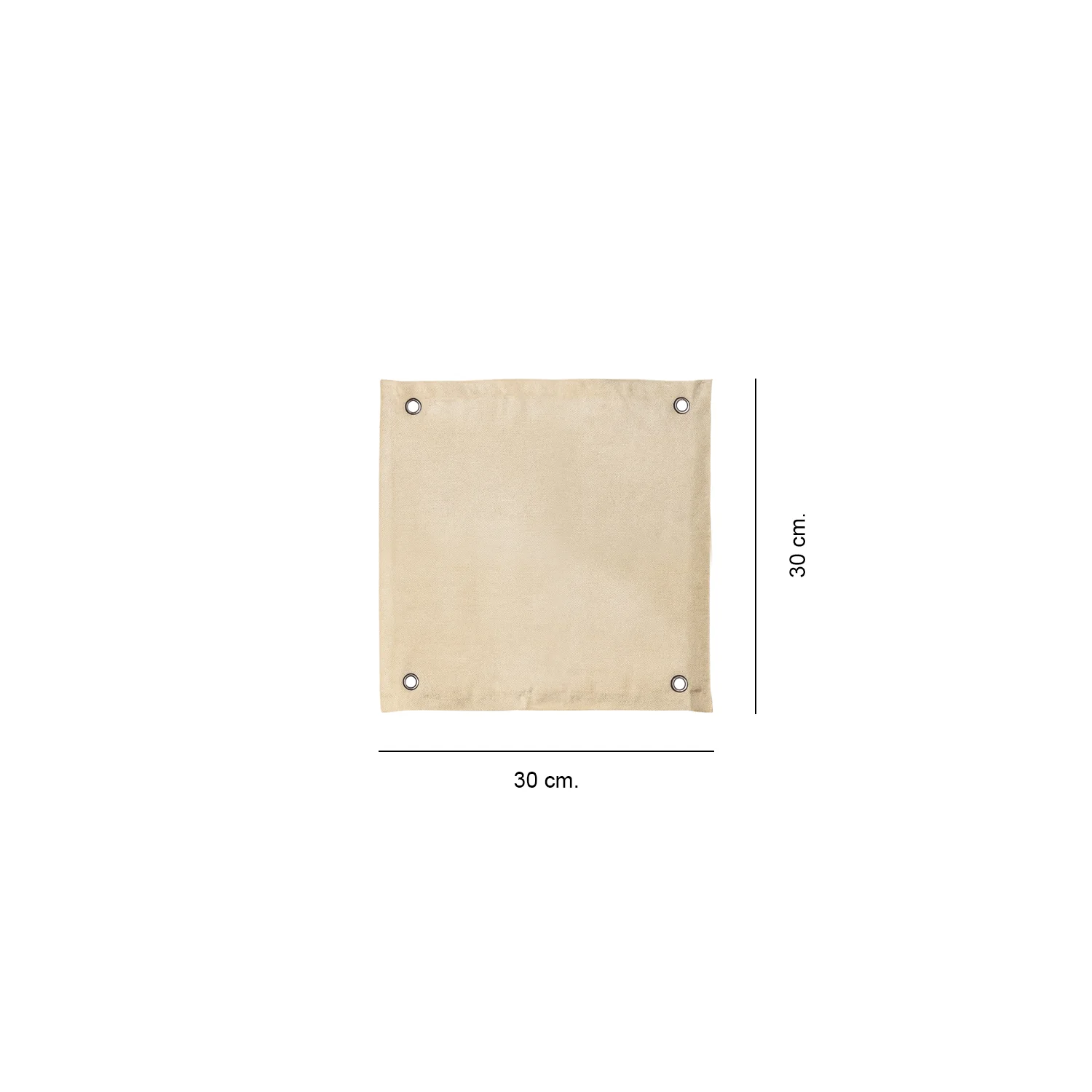 Tela Ignífuga para Braseros Resistente a Altas Temperaturas 30 x 30 cm – Protector de Superficies