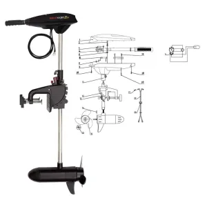 Avid Carp Vx 50 Eco Electric Outboard Motor - Imagen 2