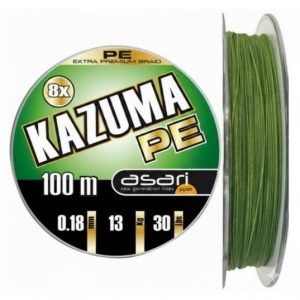 Asari Trenzado Kazuma PE 8X 0.20mm 40lb 18,18kg 150m