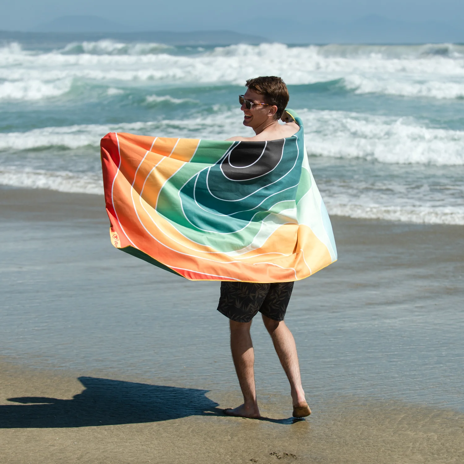 Toalla Playa Microfibra Grande XL Tatio Bosscamp (90 x 200) - Imagen 9